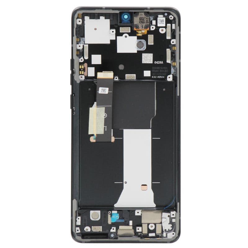 Genuine - LCD Screen and Digitizer Assembly w/ Frame for Motorola Edge (XT2305 / 2023) (Eclipse Black)