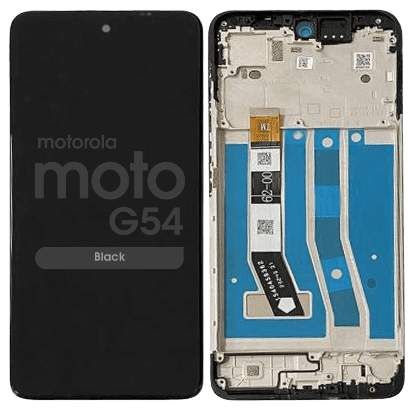 Genuine - LCD Screen and Digitizer Assembly for Motorola Moto G54 (XT2343 / 2023) (Black)