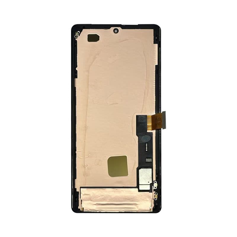 Soft OLED - Screen and Digitizer Assembly w/ Frame for Google Pixel 7 Pro (Black)