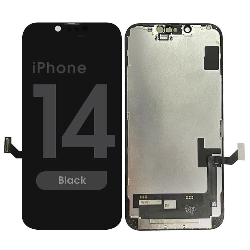 IG3 Incell - Aftermarket LCD Screen and Digitizer Assembly for IP 14 / 16e (Black)