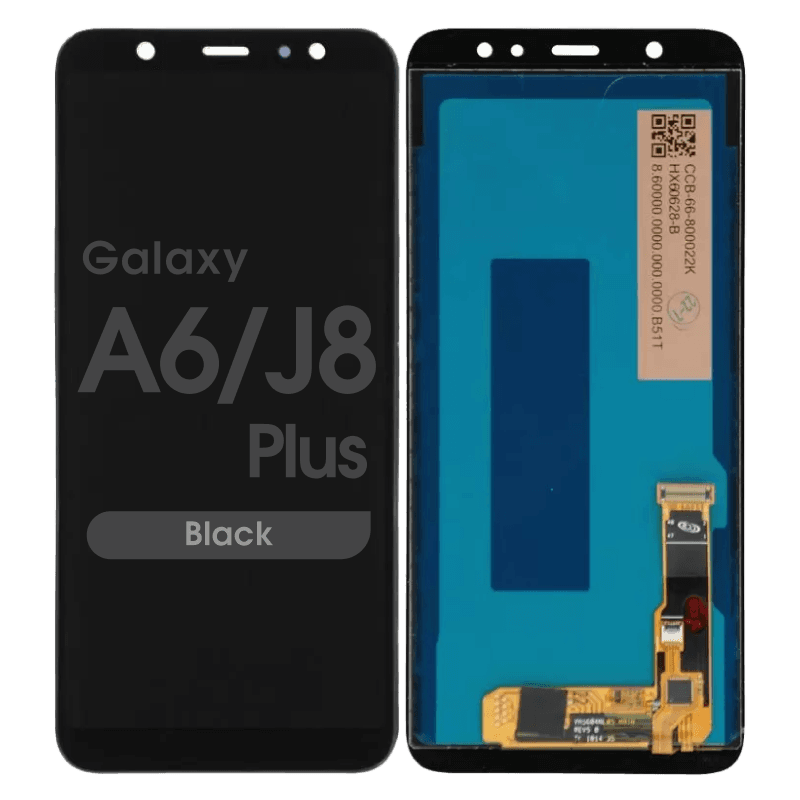 Incell - LCD Screen and Digitizer Assembly for Samsung Galaxy A6 Plus (A605 / 2018) / J8 Plus (J805 / 2018) (No Frame) (Black)