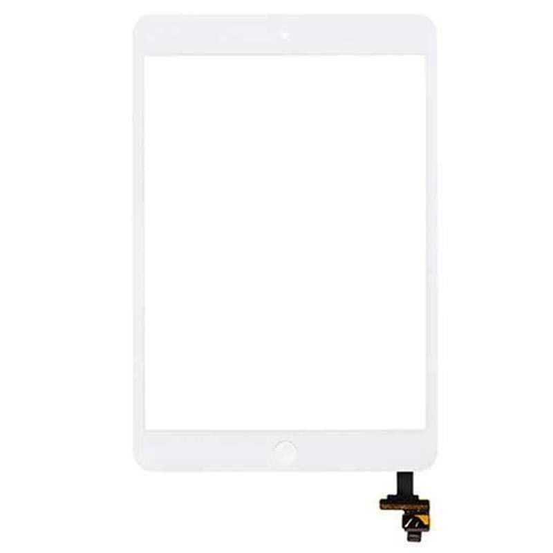 FX5 - Glass and Digitizer Touch Panel w/ Home Button for iPad Mini 1 / iPad Mini 2 (White)