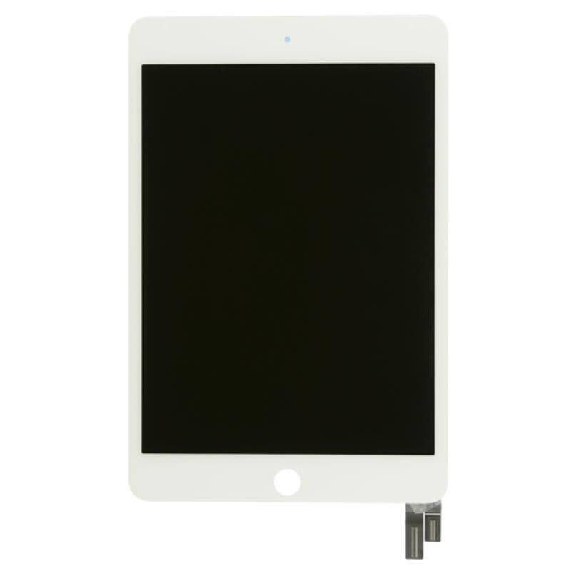 FX5 Fused - Glass and Digitizer Full LCD Assembly for iPad Mini 4 (Sleep / Wake Flex Pre-Soldered) (White)