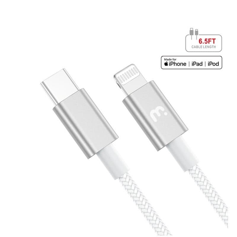 MyBat Pro - MFi USB-C to Lightning Cable (6.5ft)