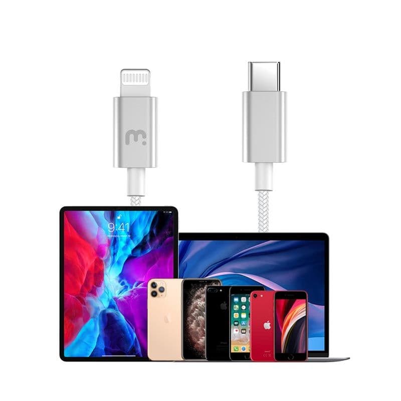 MyBat Pro - MFi USB-C to Lightning Cable (6.5ft)