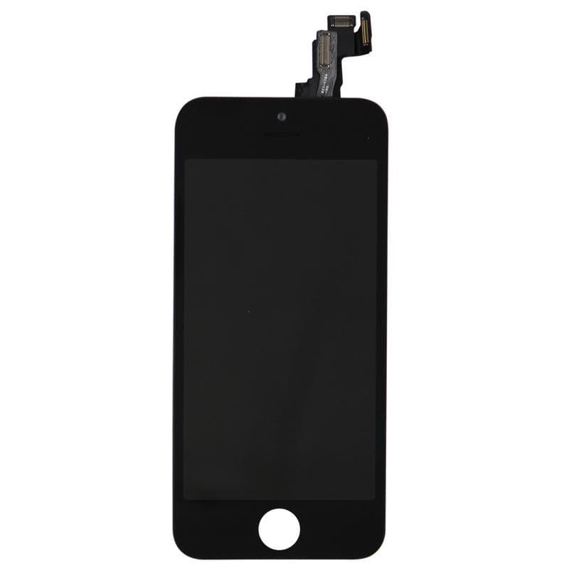 Complete Assembly - LCD Screen and Digitizer Assembly for iPhone 5S (Front Camera / Prox Sensor / Earspeaker Pre-Installed) (Black)
