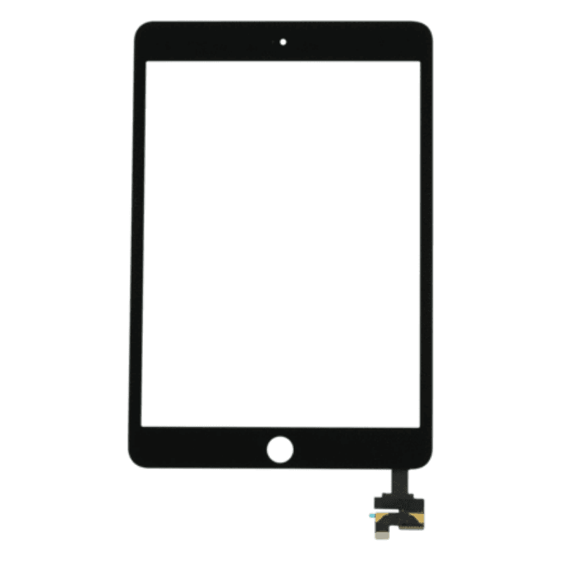 Aftermarket - Glass and Digitizer Touch Panel for iPad Mini 3 (Black)