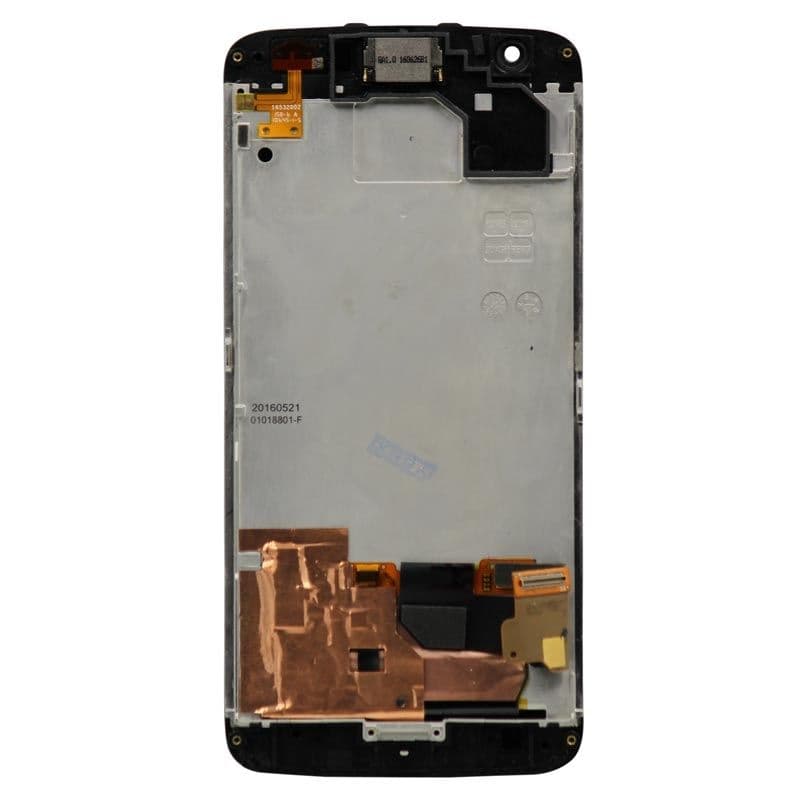LCD Screen and Digitizer Assembly w/ Frame for Motorola Moto Z Force (Black)