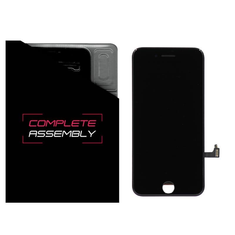 Complete Assembly - LCD Screen and Digitizer Assembly for iPhone 8 / SE (2020) (Front camera / Prox Sensor / Earspeaker Pre-Installed) (Black)