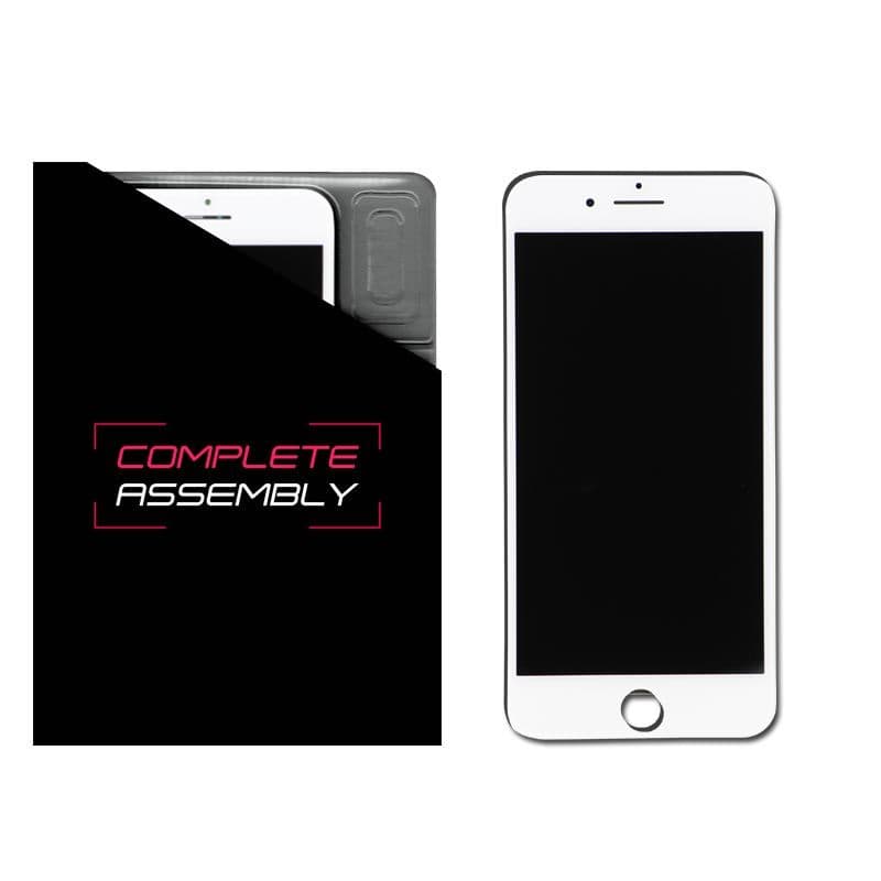 Complete Assembly - LCD Screen and Digitizer Assembly for iPhone 7 Plus (Front Camera / Prox Sensor / Earspeaker Pre-Installed) (White)