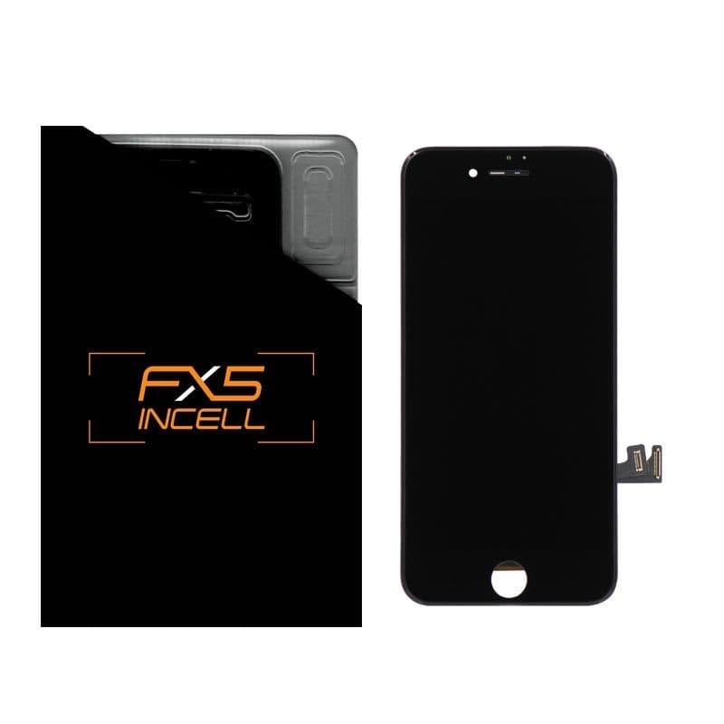 FX5 Incell - Aftermarket LCD Screen and Digitizer Assembly for iPhone 7 (Black)
