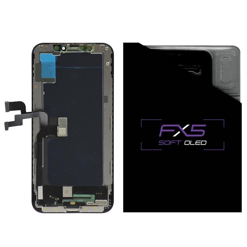 FX5 Soft OLED - Aftermarket OLED Screen Assembly for iPhone XS (Black)