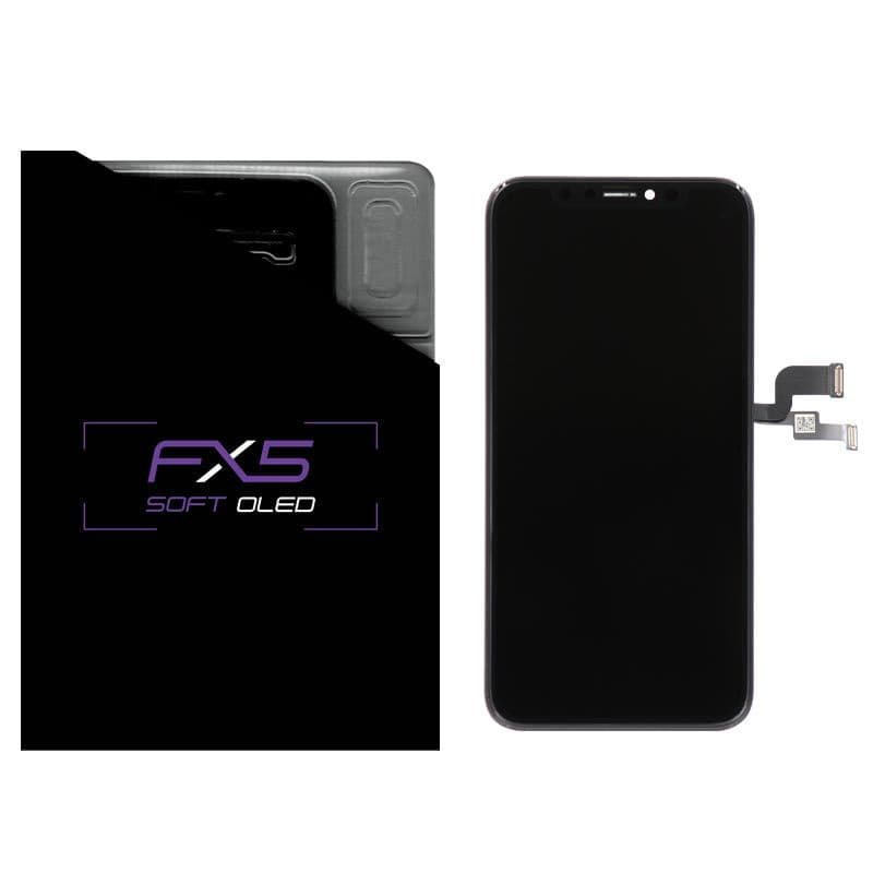FX5 Soft OLED - Aftermarket OLED Screen Assembly for iPhone X (Black)