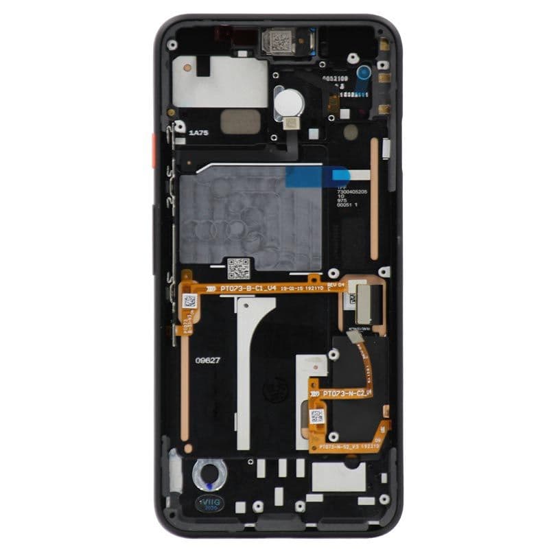 OLED Screen and Digitizer Assembly w/ Frame for Google Pixel 4 (Orange)