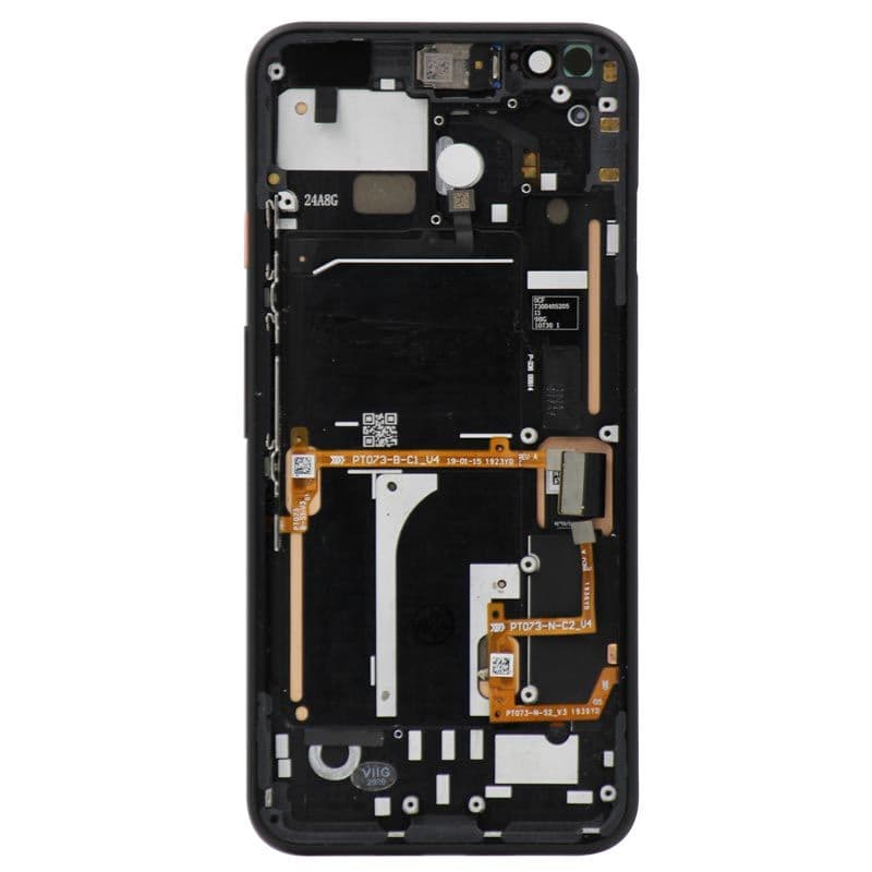 OLED Screen and Digitizer Assembly w/ Frame for Google Pixel 4 (Pink)