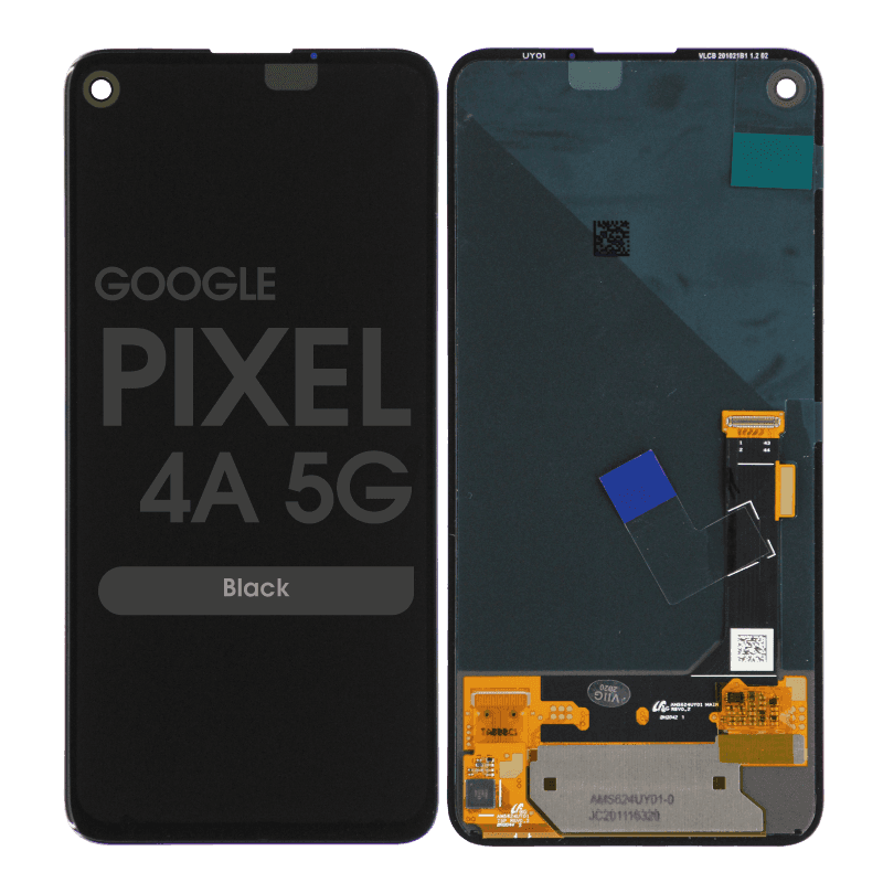 OLED Screen and Digitizer Assembly for Google Pixel 4a 5G (No Frame) (Black)