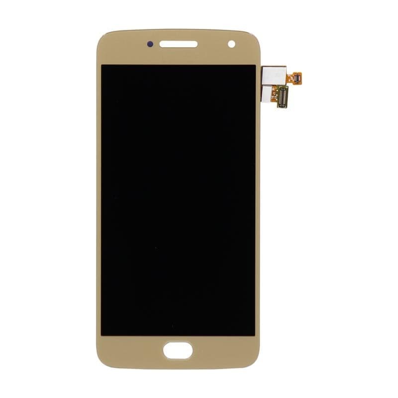 LCD Screen and Digitizer Assembly for Motorola Moto G5 Plus (No Frame) (Gold)