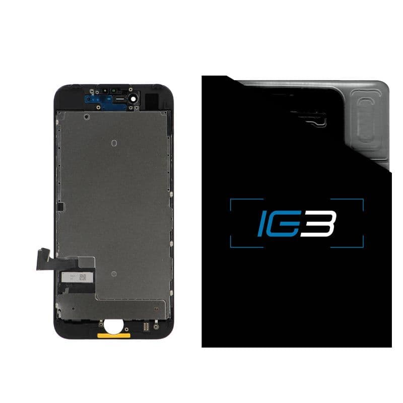 IG3 - Aftermarket LCD Screen and Digitizer Assembly for iPhone 7 (Black)