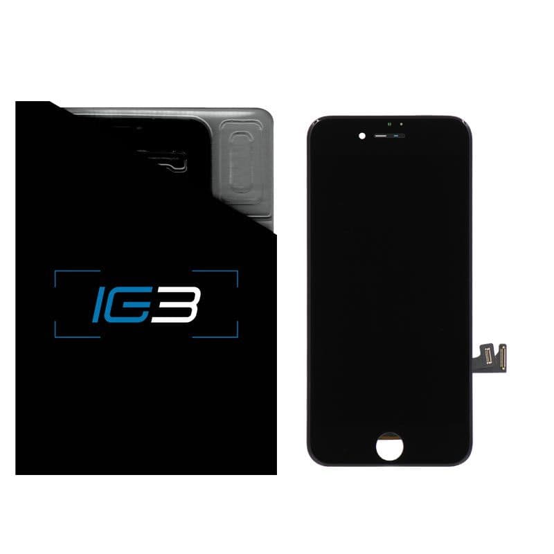 IG3 - Aftermarket LCD Screen and Digitizer Assembly for iPhone 7 (Black)