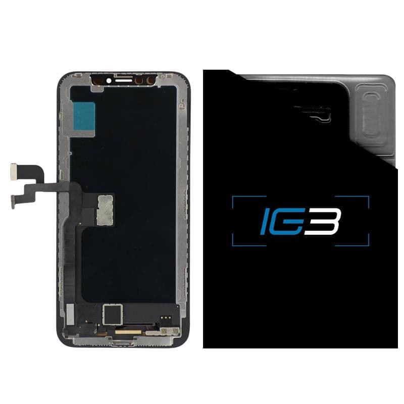 IG3 - Aftermarket LCD Screen Assembly for iPhone X (Black)