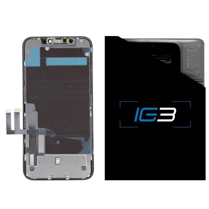 IG3 - Aftermarket LCD Screen Assembly for iPhone 11 (Black)