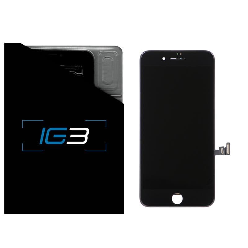 IG3 - Aftermarket LCD Screen and Digitizer Assembly for iPhone 8 Plus (Black)