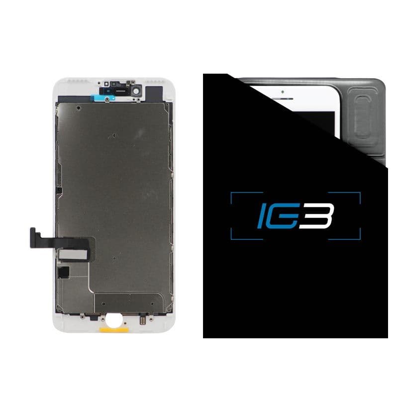 IG3 - Aftermarket LCD Screen and Digitizer Assembly for iPhone 7 Plus (White)
