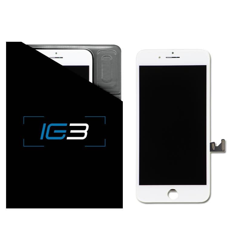 IG3 - Aftermarket LCD Screen and Digitizer Assembly for iPhone 8 Plus (White)