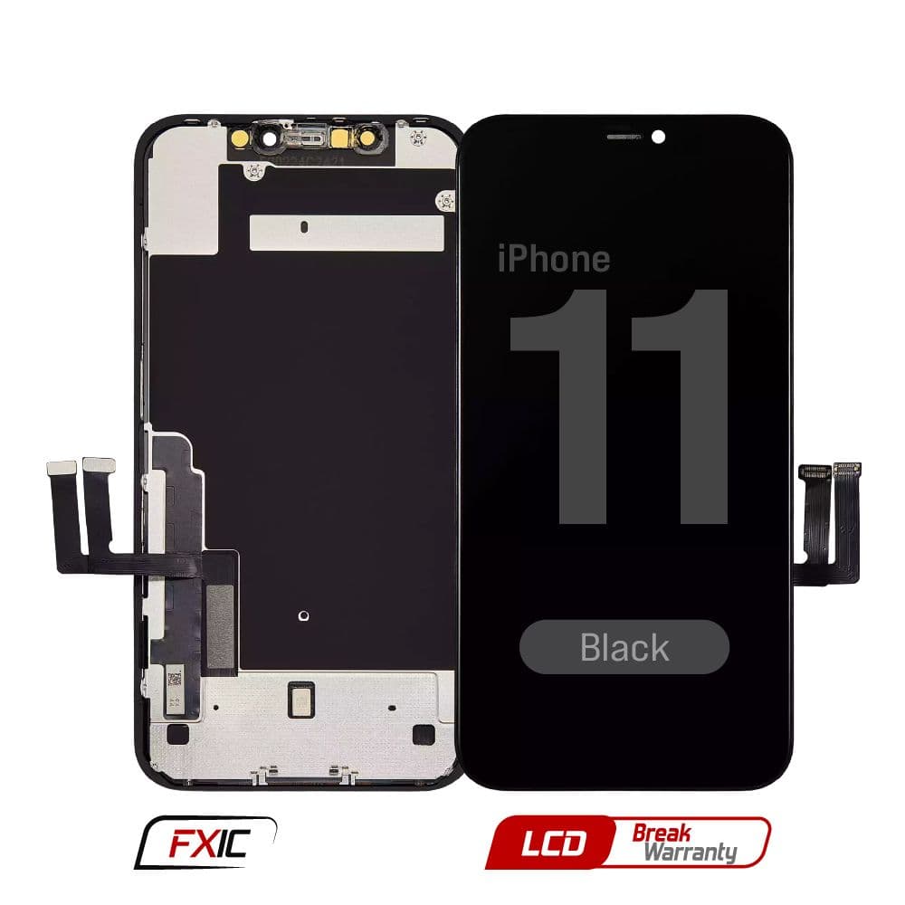 FX5 Incell - LCD Screen and Digitizer Assembly for iPhone 11 (Black) (IC Swappable)