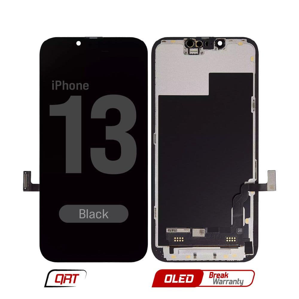 FX5 Soft OLED QRT - Aftermarket OLED Screen and Digitizer Assembly for iPhone 13 (Quick Repair Technology) (Black)