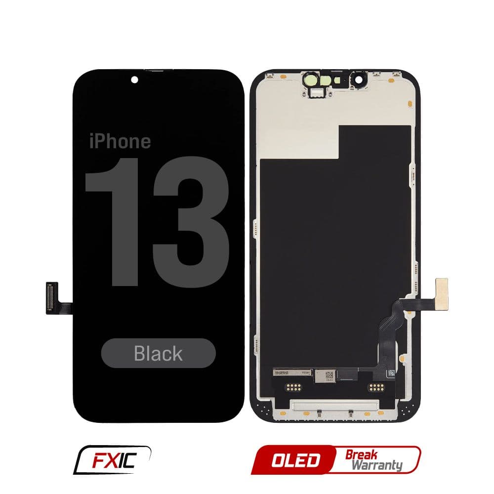 FX5 Hard OLED - Aftermarket OLED Screen Assembly for iPhone 13 (Black)