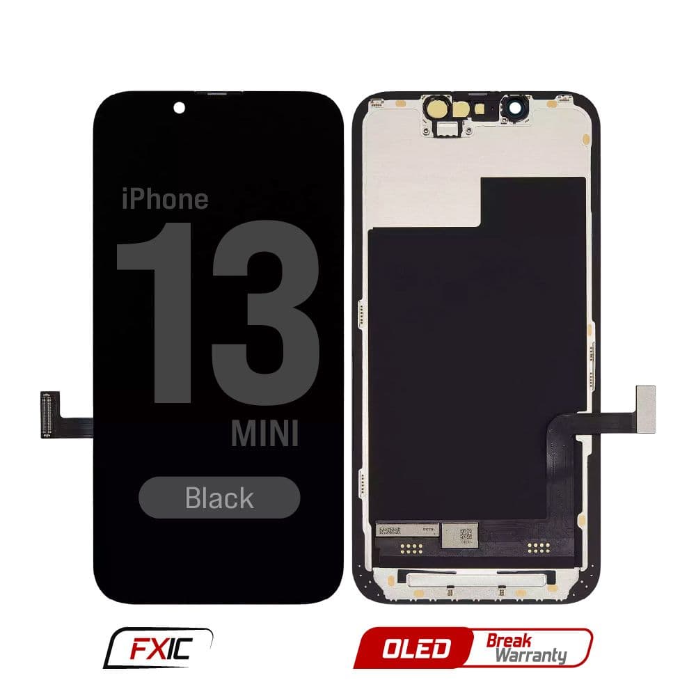 FX5 Soft OLED - Aftermarket OLED Screen Assembly for iPhone 13 Mini (Black)