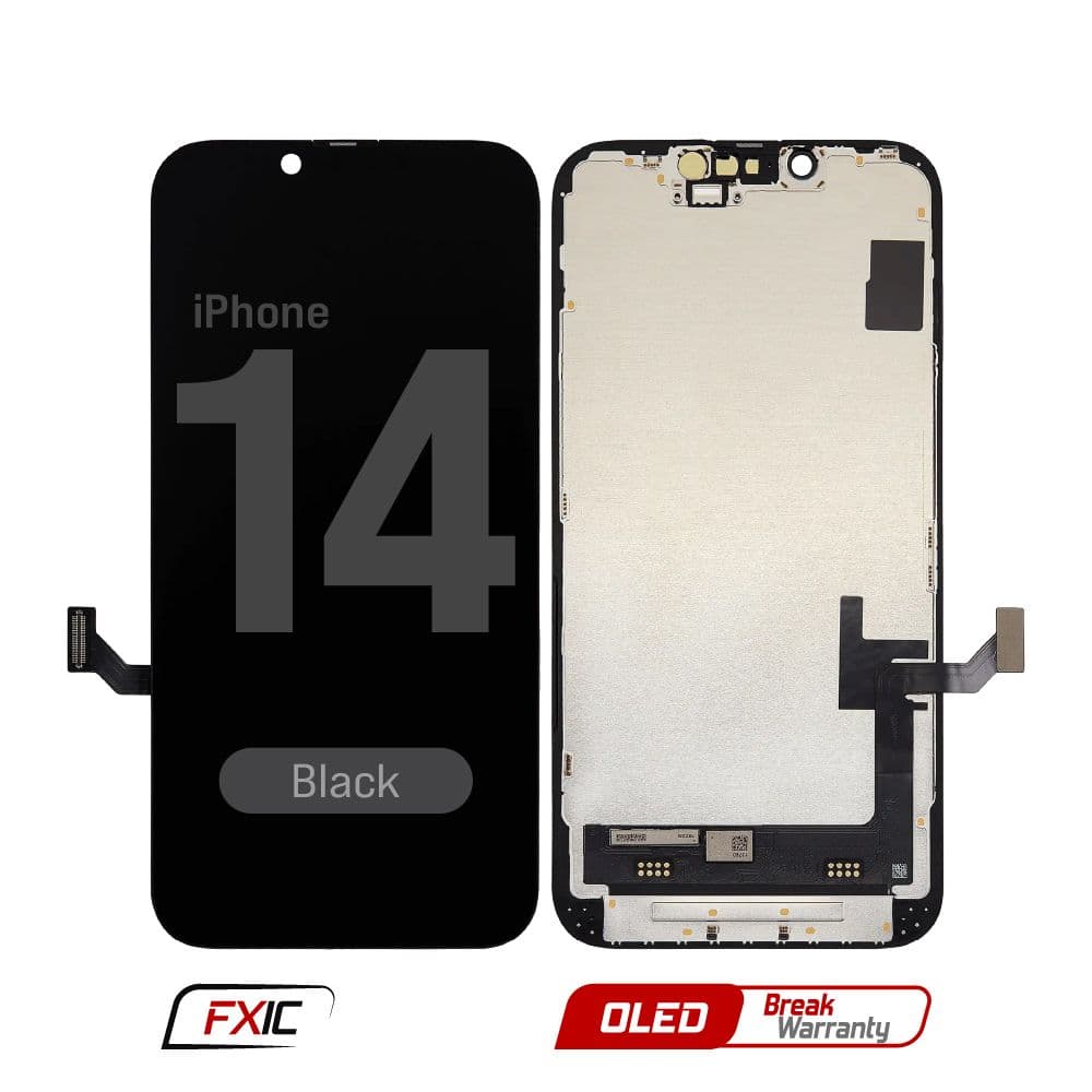 FX5 Hard OLED - Aftermarket OLED Screen Assembly For iPhone 14 (Black)