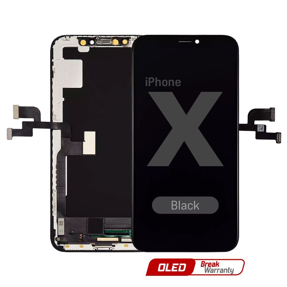 FX5 Hard OLED - Aftermarket OLED Screen Assembly for iPhone X (Black)