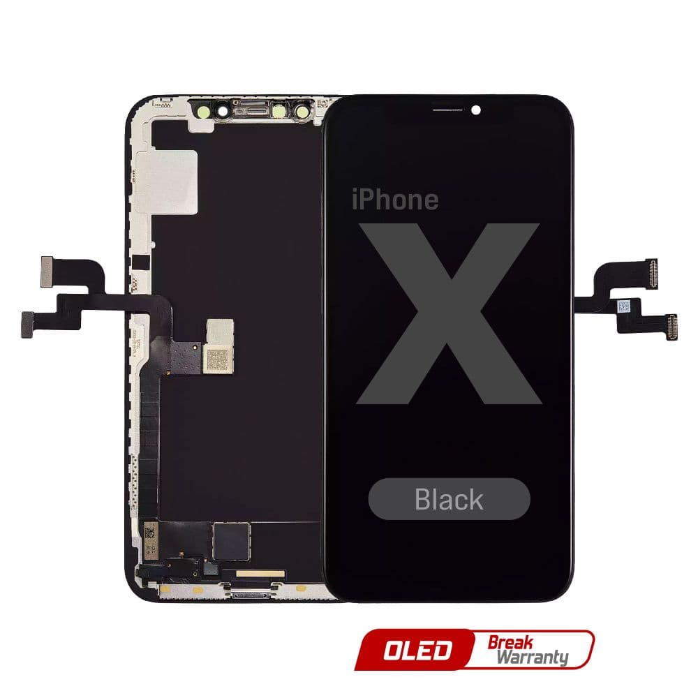 FX5 Soft OLED - Aftermarket OLED Screen Assembly for iPhone X (Black)