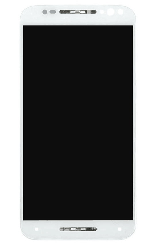 LCD Screen and Digitizer Assembly w/ Frame for Motorola Moto X Style / Pure (White)