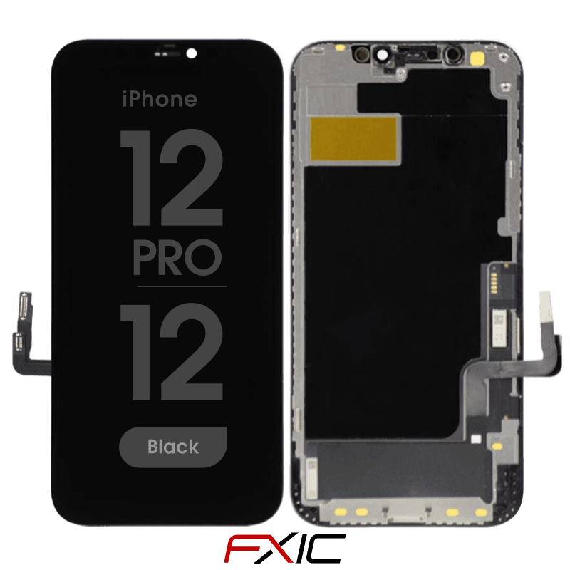FX5 Soft OLED QRT - Aftermarket OLED Screen Assembly for iPhone 12 / 12 Pro (Quick Repair Technology) (Black)