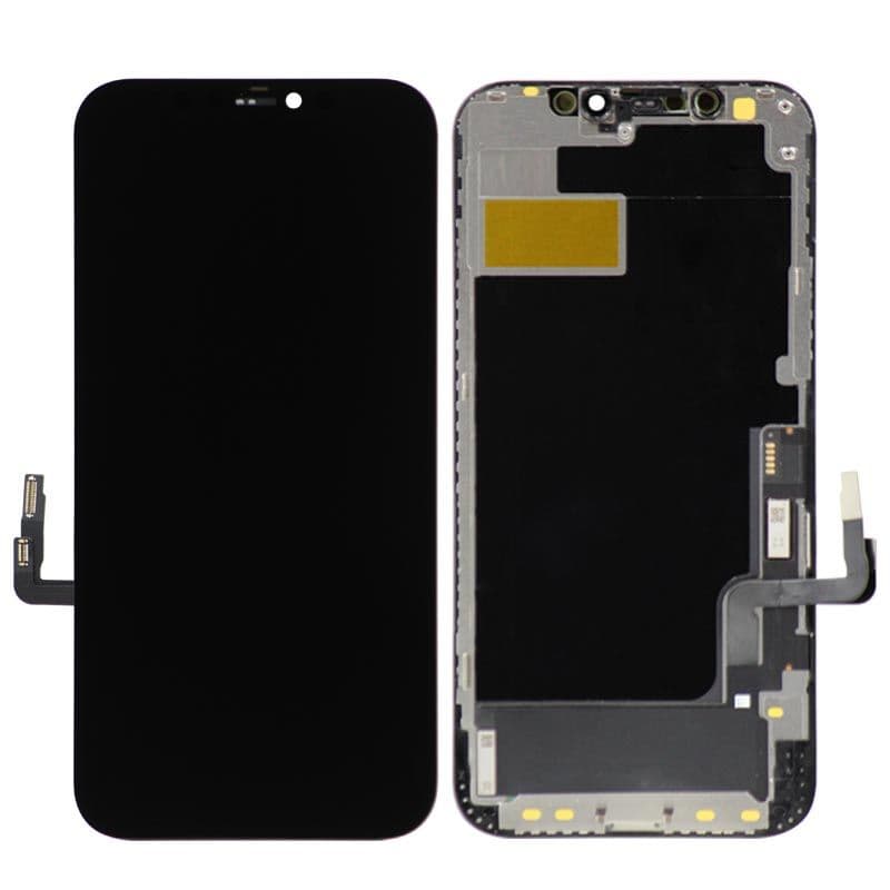 FX5 Hard OLED - Aftermarket OLED Screen Assembly for iPhone 12 / 12 Pro (Black)