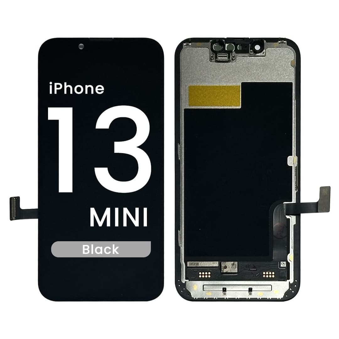 FX5 Soft OLED - Aftermarket OLED Screen Assembly for iPhone 13 Mini (Black)