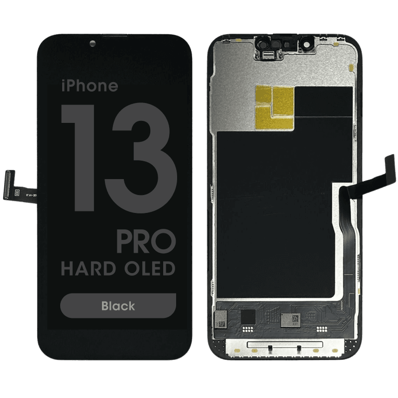 Hard OLED - Aftermarket OLED Screen and Digitizer Assembly for iPhone 13 Pro (Black)