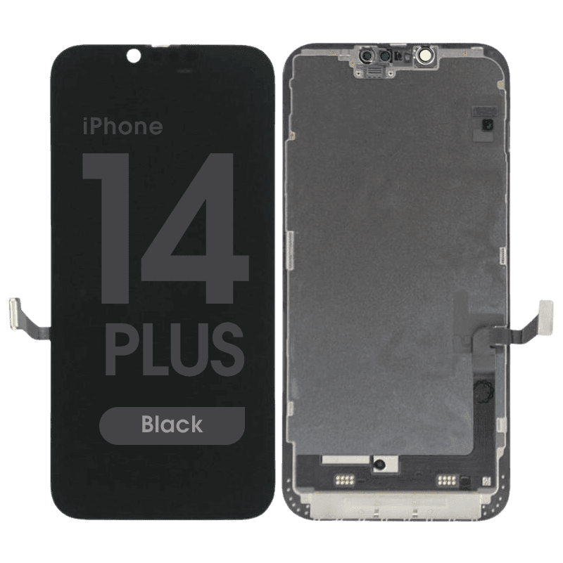 FX5 Soft OLED - Aftermarket OLED Screen and Digitizer Assembly for iPhone 14 Plus (Black) (IC Swappable)