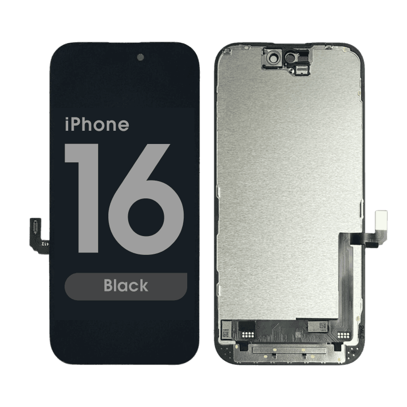 IG3 Incell - Aftermarket LCD Screen and Digitizer Assembly for iPhone 16 (Black)