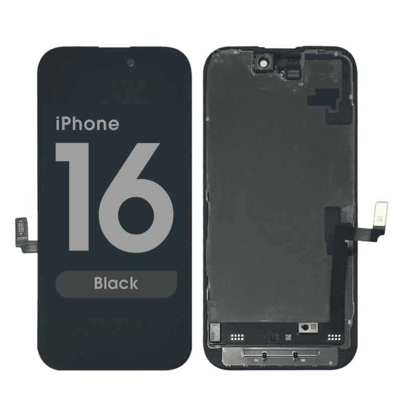 Premium FOG - OLED Screen Assembly for iPhone 16 (Black)