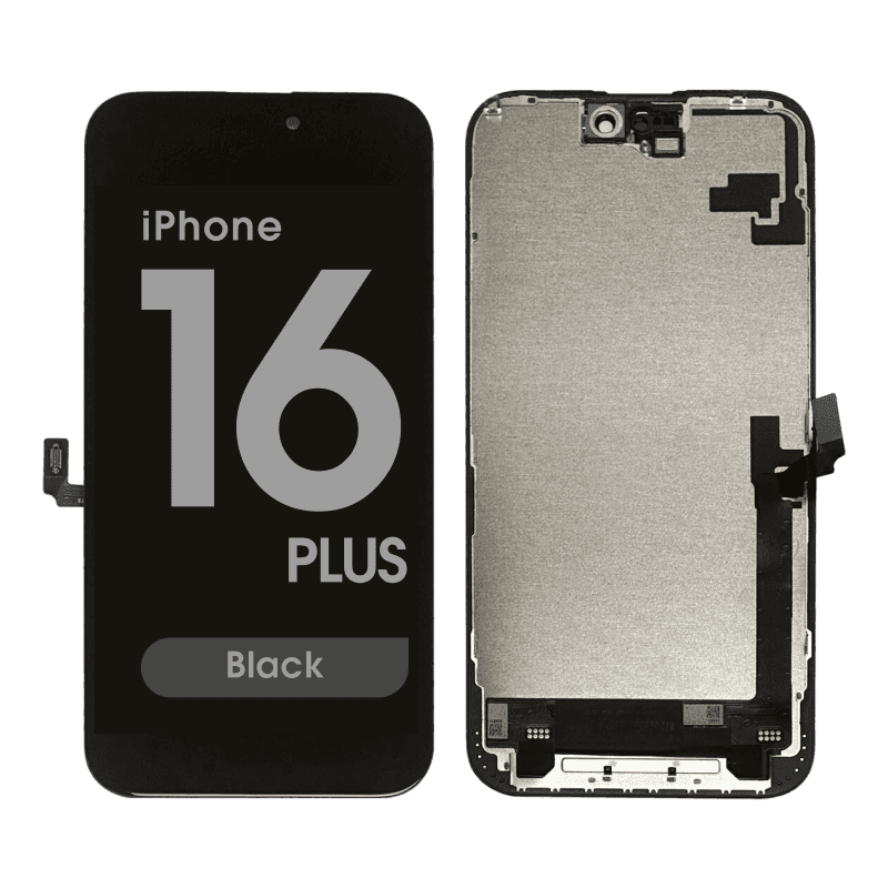 IG3 Incell - Aftermarket LCD Screen and Digitizer Assembly for iPhone 16 Plus (Black)