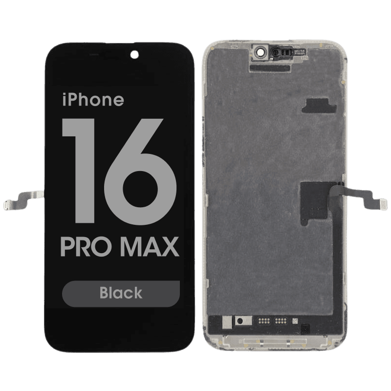IG3 Incell 90Hz - Aftermarket LCD Screen and Digitizer Assembly for iPhone 16 Pro Max (Black) - Injured Gadgets