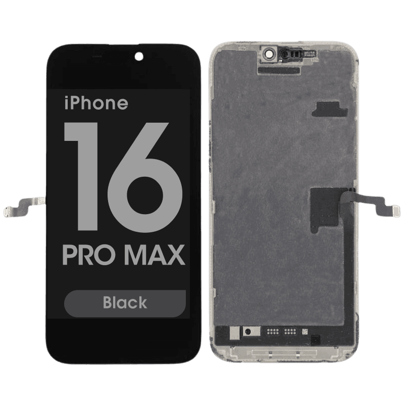 Premium Refurbished - OLED Screen Assembly for iPhone 16 Pro Max (Black)