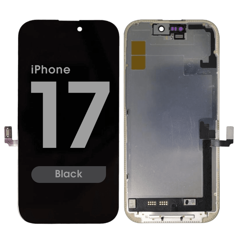 Premium Refurbished - OLED Screen and Digitizer Assembly for iPhone 17 (Black)