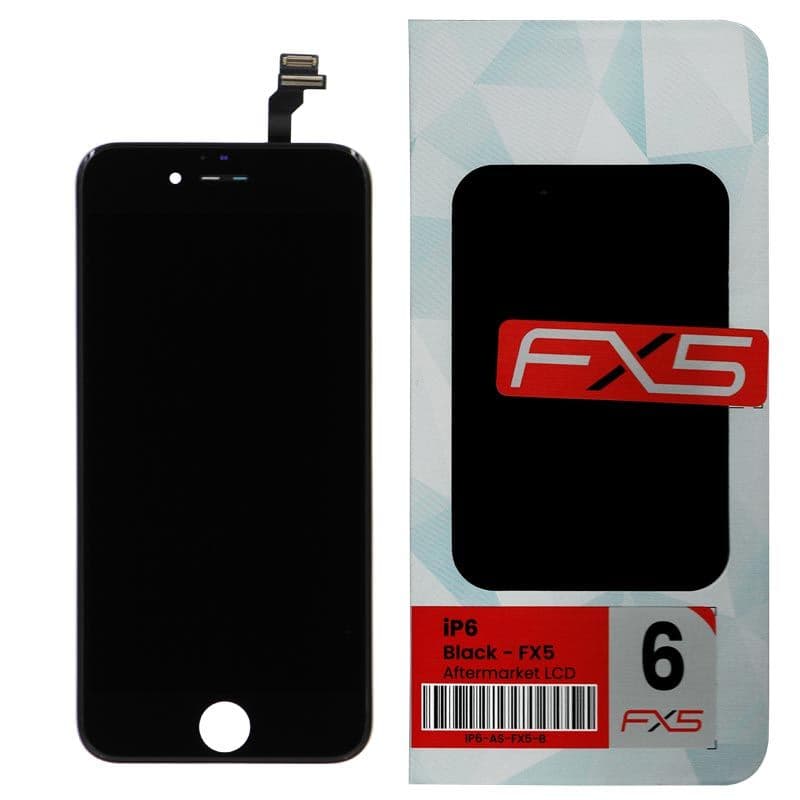 FX5 - Aftermarket LCD Screen and Digitizer Assembly for iPhone 6 (Black)