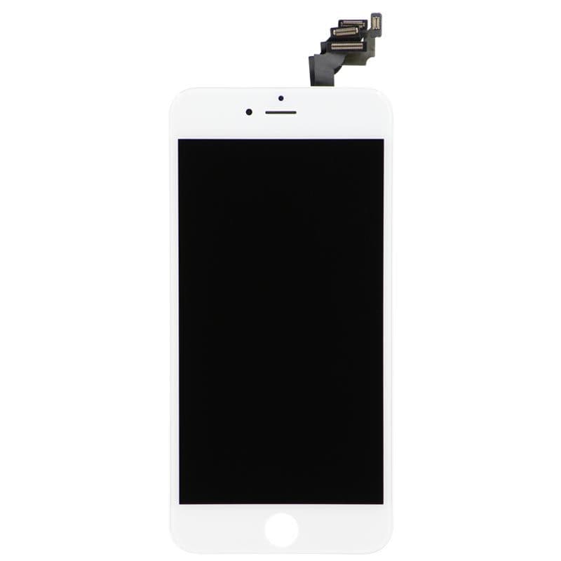 Complete Assembly - LCD Screen and Digitizer Assembly for iPhone 6 Plus (Front camera / Prox Sensor / Earspeaker Pre-Installed) (White)