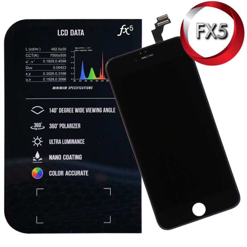 FX5 - Aftermarket LCD Screen and Digitizer Assembly for iPhone 6 Plus (Black)